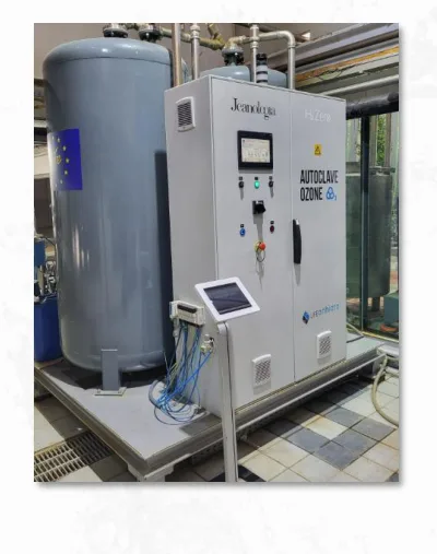 Ozone platform Ozone treatment for colour and COD removal