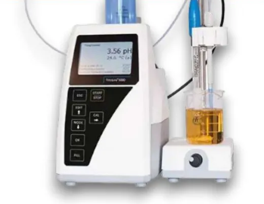 TitroLine 5000 Automatic titrator with optional colour probe (SI Analytics)